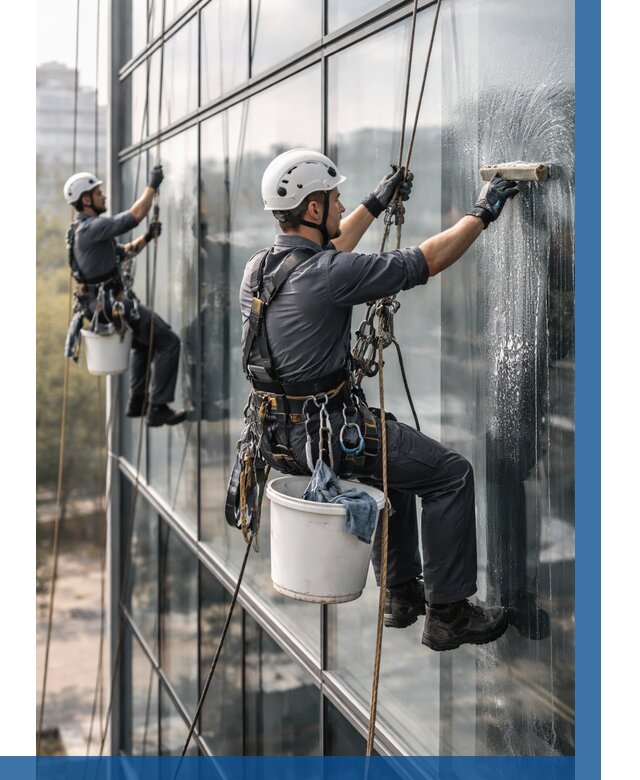 Мойка сплошного остекления в Волхове, заказать от 314 р.| ВЫСОТНИК-Влх