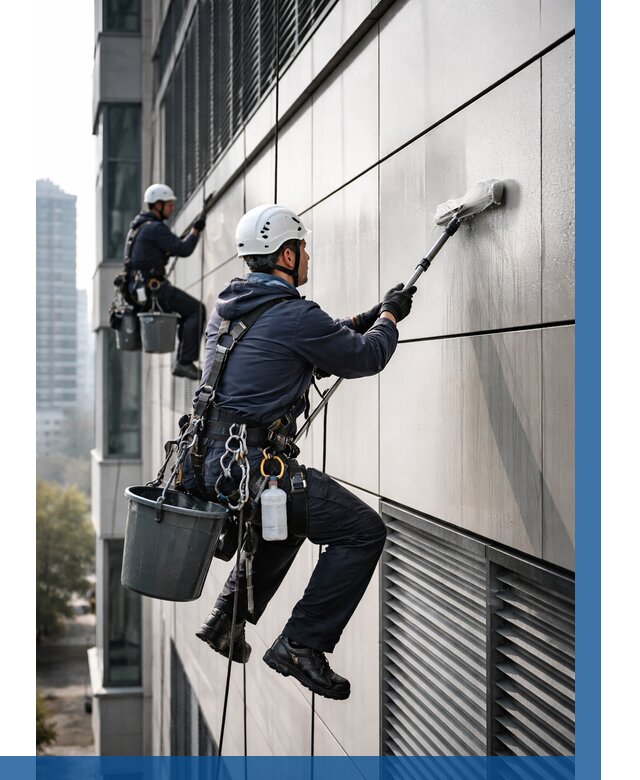 Мойка вентилируемого фасада в Волхове от 262 р. | ВЫСОТНИК-Влх