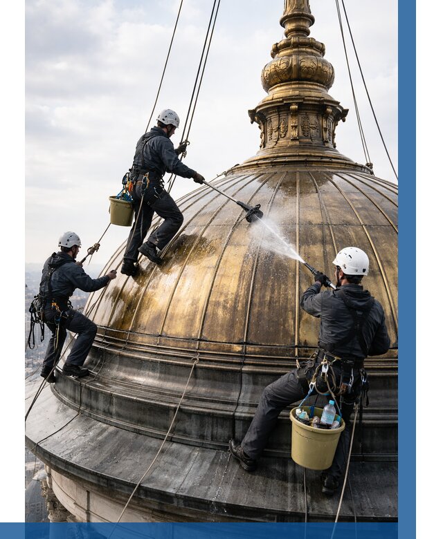 Мойка куполов и шпилей в Волхове от 8374 р. - заказать | ВЫСОТНИК-Влх