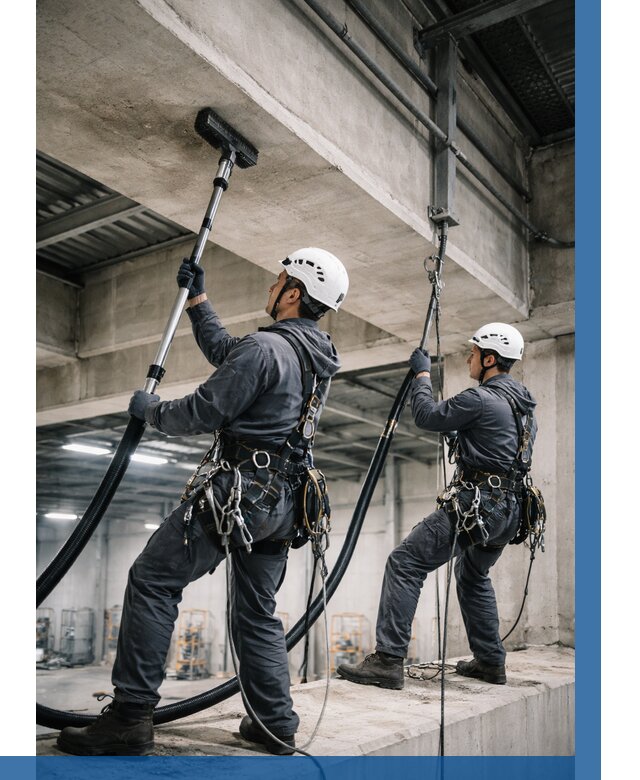 Обеспыливание потолочных конструкций в Волхове от 262 р. |ВЫСОТНИК-Влх