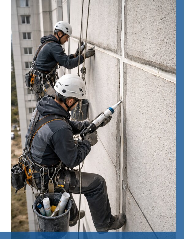 Герметизация межпанельных швов в Волхове от 733 р. | ВЫСОТНИК-Влх
