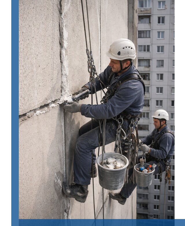 Утепление межпанельных швов в Волхове профессионально и надежно