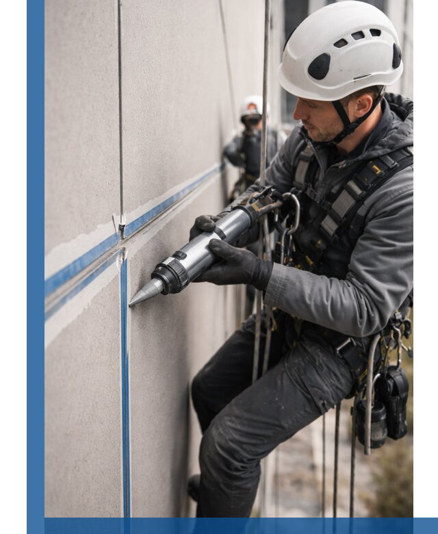 Герметизация стыков фасадных панелей в Волхове качественно и быстро