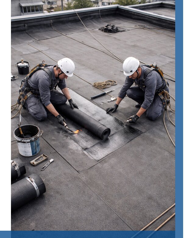 Ремонт мягкой кровли под ключ в Волхове от 733 р. | ВЫСОТНИК-Влх