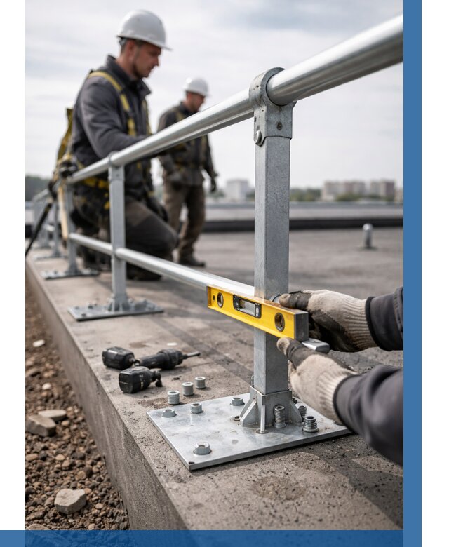 Монтаж кровельного ограждения в Волхове от 1256 р. | ВЫСОТНИК-Влх