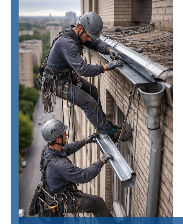 Ремонт водосточных желобов в Волхове, быстро и качественно