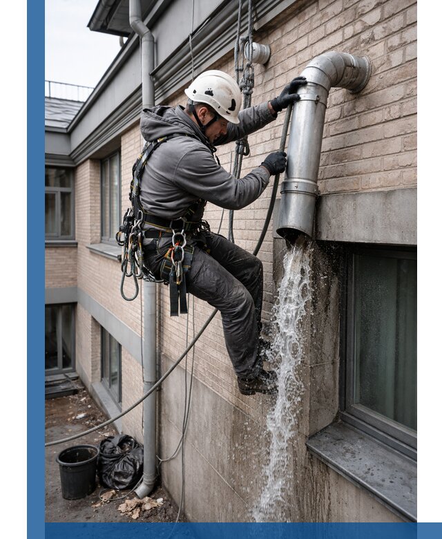 Профессиональная прочистка водосточных труб в Волхове с гарантией