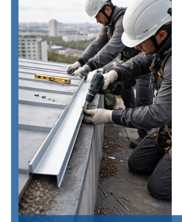 Монтаж капельника на кровле в Волхове с гарантией качества