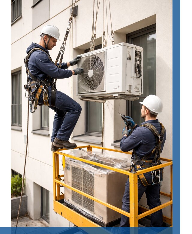 Демонтаж внешнего блока кондиционера в Волхове от 3664 р. | ВЫСОТНИК-Влх