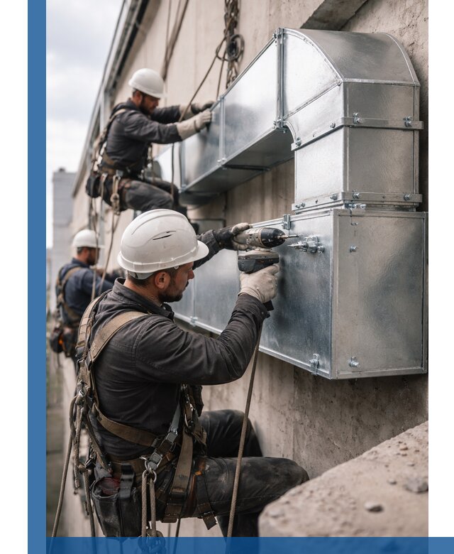 Профессиональный монтаж вентиляционных коробов в Волхове под ключ