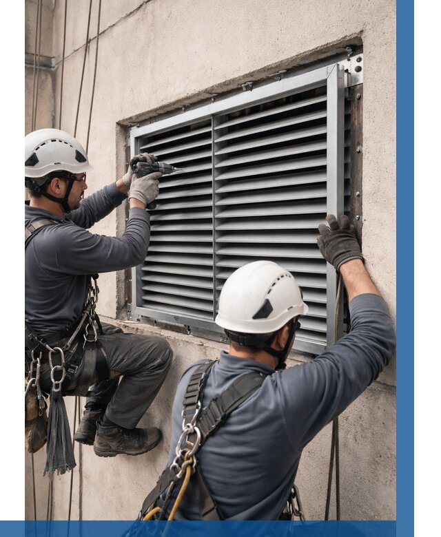 Монтаж вентиляционных решеток в Волхове от 4711 р. | ВЫСОТНИК-Влх