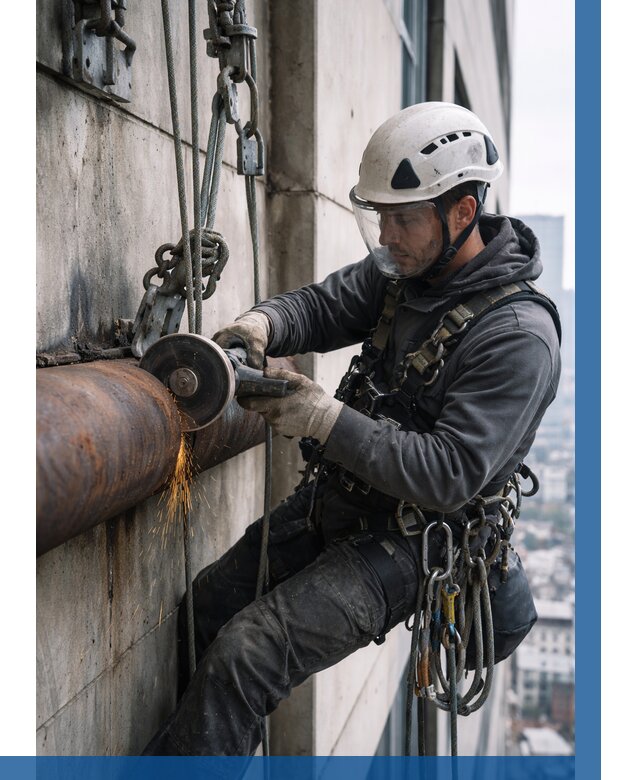 Резка металла на высоте в Волхове по цене от 4711 р. | ВЫСОТНИК-Влх