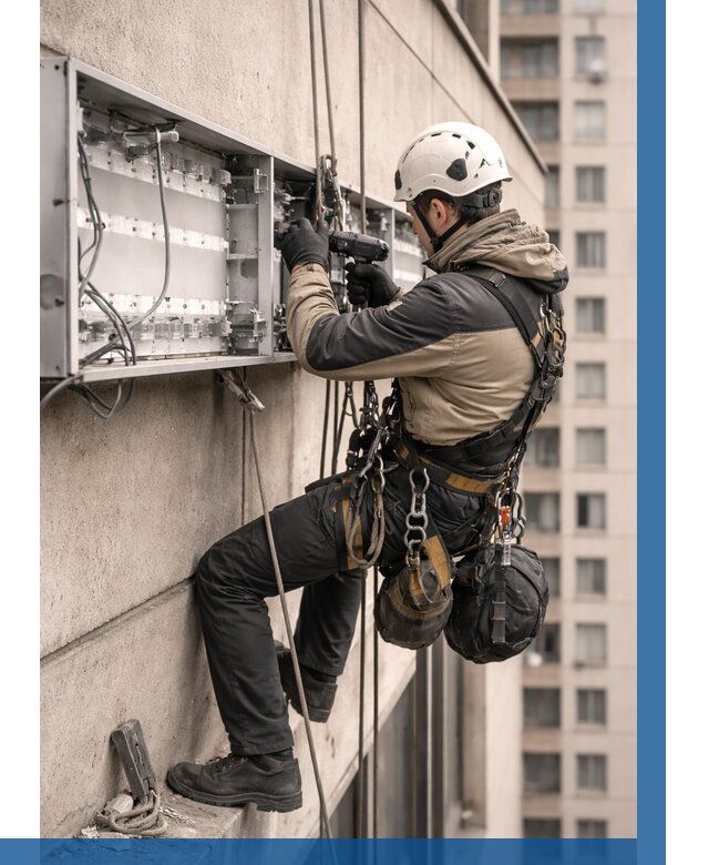 Ремонт вывески на высоте в Волхове от 4711 р. | ВЫСОТНИК-Влх