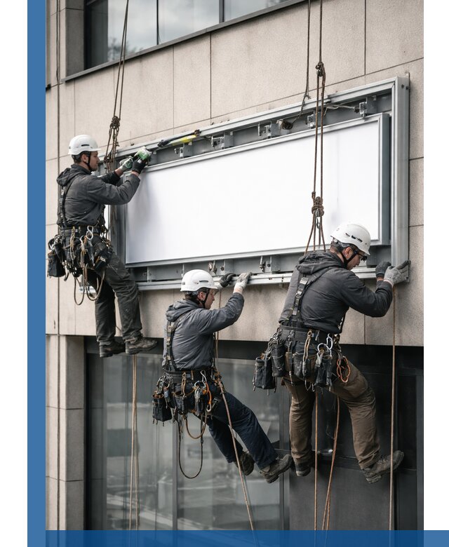 Профессиональный монтаж светового короба под ключ в Волхове