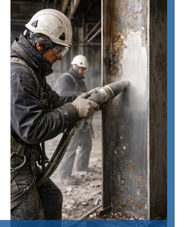 Удаление старой краски с металла в Волхове от 471 р. | ВЫСОТНИК-Влх