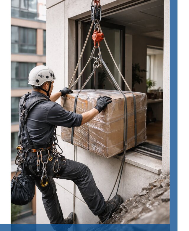 Подъем груза через окно в Волхове от 4711 р. | ВЫСОТНИК-Влх