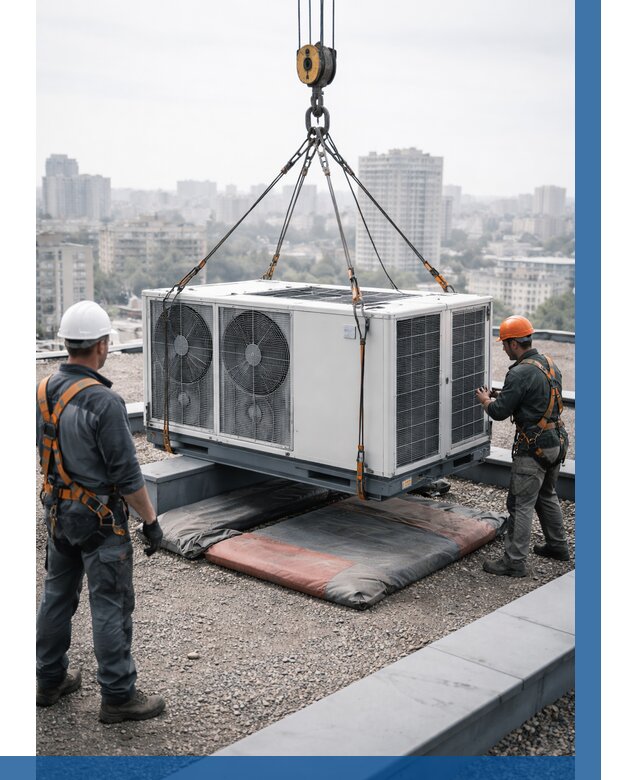 Подъем груза на крышу в Волхове от 5234 р. | ВЫСОТНИК-Влх заказать