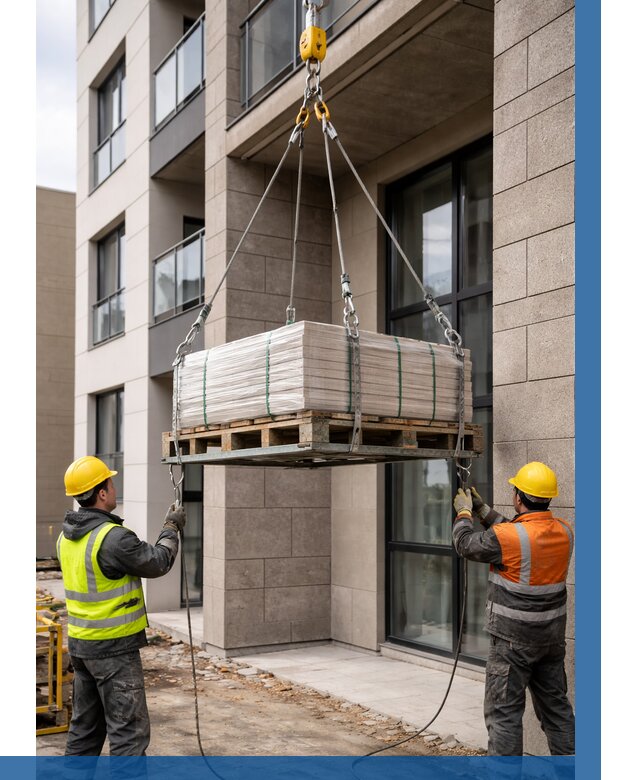 Подъем керамогранита на этаж в Волхове от 3664 р. | ВЫСОТНИК-Влх