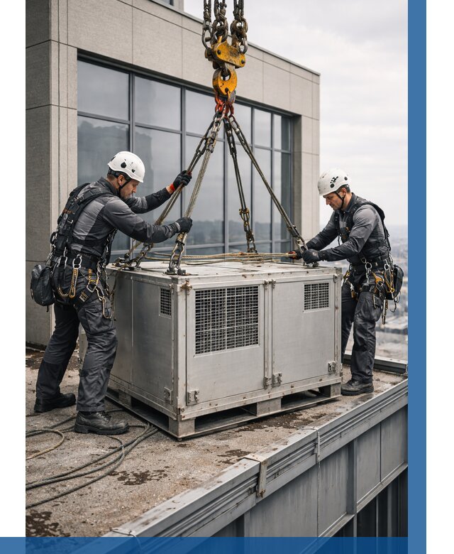 Такелажные работы на высоте в Волхове от 8374 р. | ВЫСОТНИК-Влх