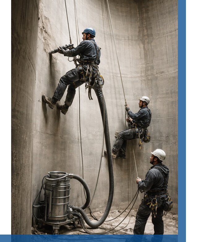 Зачистка силосов в Волхове от 4711 р. Договор и смета ВЫСОТНИК-Влх