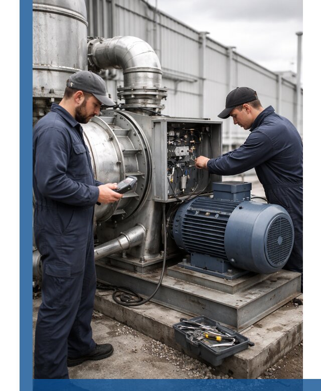 Техническое обслуживание промышленного оборудования в Волхове