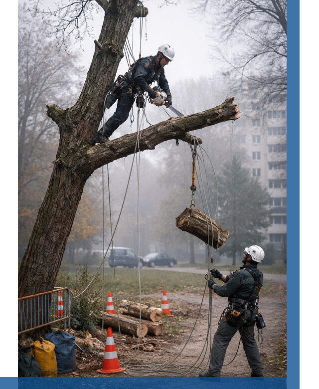 Удаление аварийных деревьев в Волхове от 15702 р. | ВЫСОТНИК-Влх