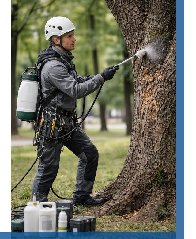 Обработка деревьев от вредителей в Волхове от 4711 р. | ВЫСОТНИК-Влх