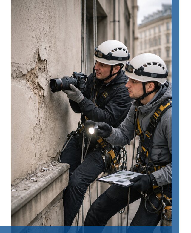 Фотофиксация дефектов фасада в Волхове от 4711 р. | ВЫСОТНИК-Влх