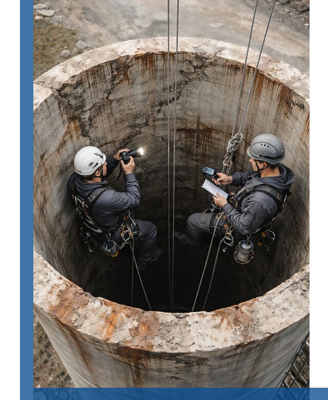 Обследование дымовой трубы: диагностика и оценка состояния в Волхове
